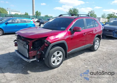 2021 Toyota Rav4 Hybrid Xle from USA, damaged, VIN 4T3RWRFV0MU038715